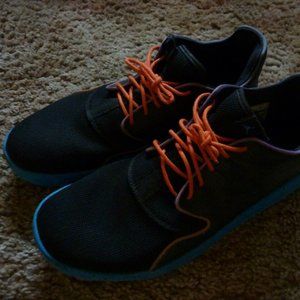 AIR JORDAN ECLIPSE SIZE 13 - BLACK/ORANGE/BLUE